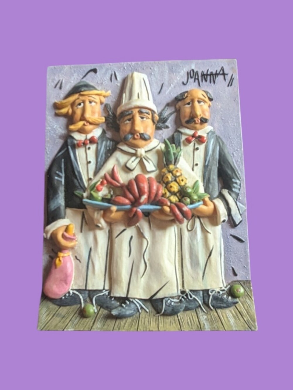French Chef Resin Kitchen Decor